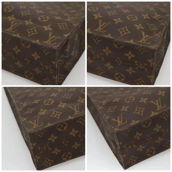 LOUIS VUITTON Monogram Sac Plat Hand Bag - Picture 16 of 16